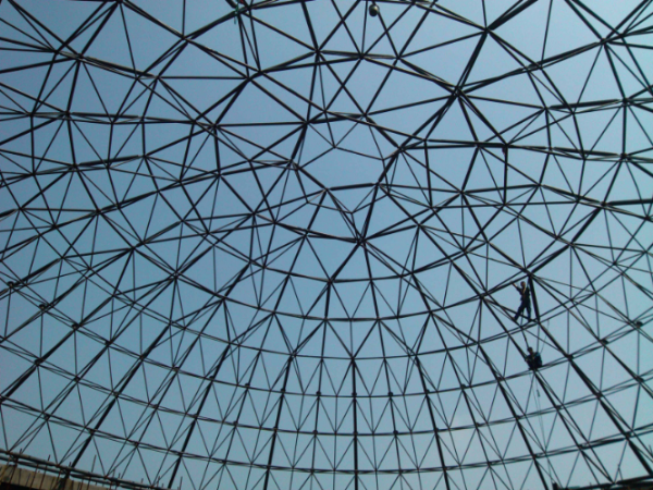 麻城网架加工案例