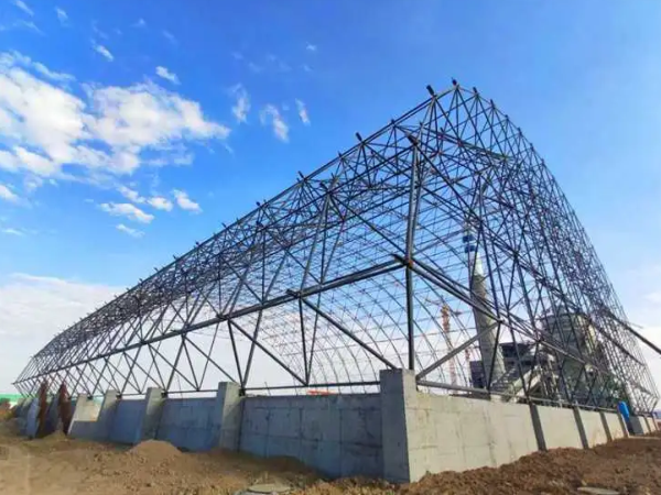 麻城管桁架加工案例