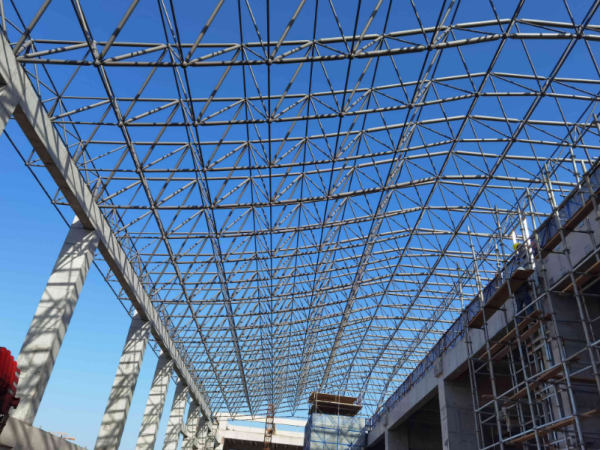 麻城网架加工工艺如何保证质量?